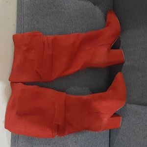 Ladies knee high boots